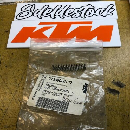 1 ressort pompe huile ktm 77338026100 450 rally smr sx sxs 505 sx-f xc-f