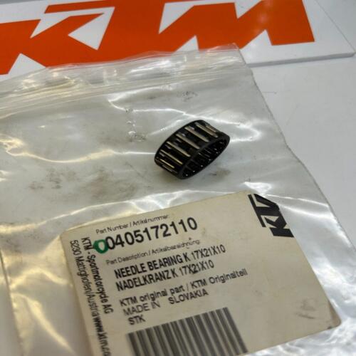 1 roulement 17x21x10 husqvarna ktm 0405172110 H36000601