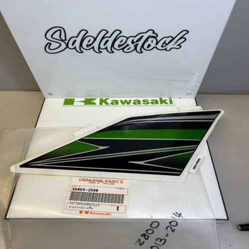 1 sticker autocollant écope gauche kawasaki 56069-2580 z zr 800 2013 2014