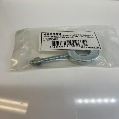1 tendeur chaine axe 12mm adaptable 00H01302172 derbi gilera senda smt rcr 50