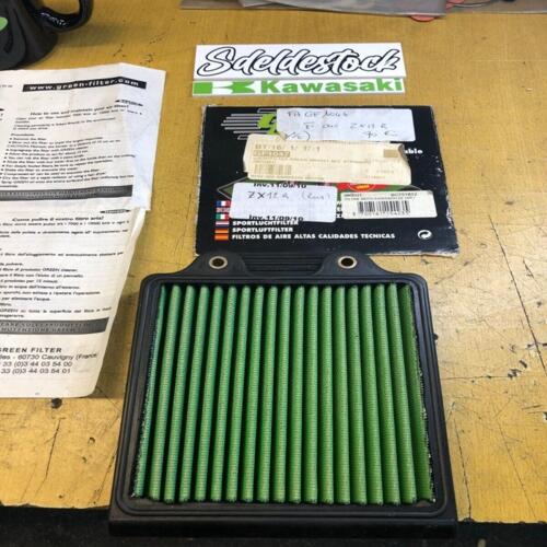 1 x FILTRE À AIR green mk0521 KAWASAKI ZX-12R NINJA 200 2005