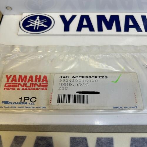 1 x sticker autocollant emblème yamaha 99243-00160 yz 125 250 fzr 1000 600 750