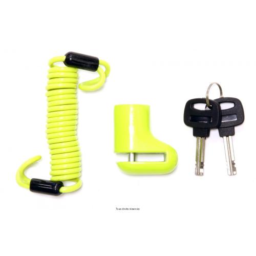 Bloque disque scooter avec cordon de rappel