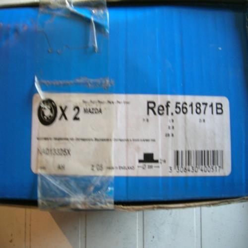 2 disques de frein avant BENDIX 561871B MAZDA 323 121 MX5  a partir de 1990