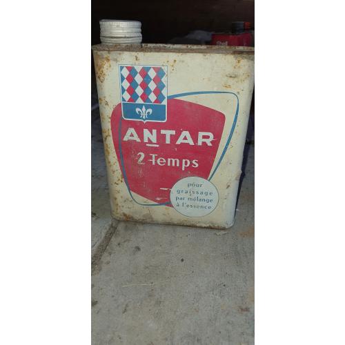 Bidon d'huile Antar 2 Temps Collection Garage