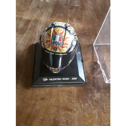 casque miniature moto gp valentino rossi 2009