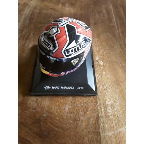 casque miniature moto gp marc marquez 2013