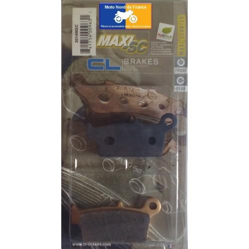 Plaquettes de frein Carbone Lorraine type 3014 MSC