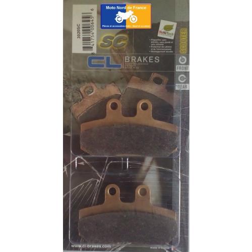 Plaquettes de frein Carbone Lorraine type 3020 SC