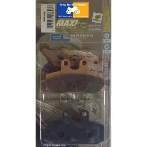 Plaquettes de frein Carbone Lorraine type 3020 MSC
