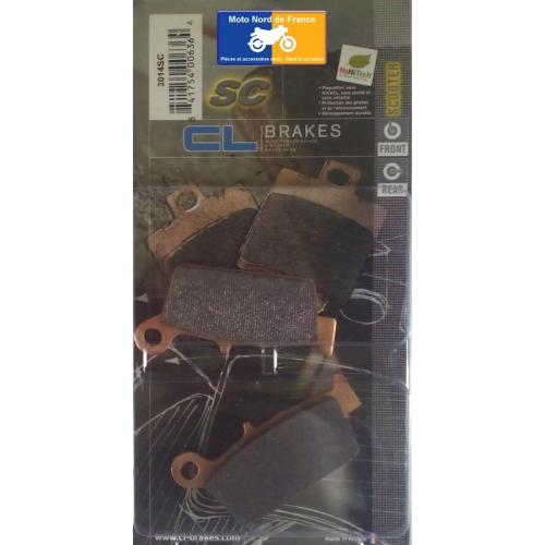 Plaquettes de frein Carbone Lorraine type 3014 SC