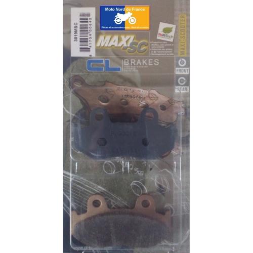Plaquettes de frein Carbone Lorraine type 3019 MSC