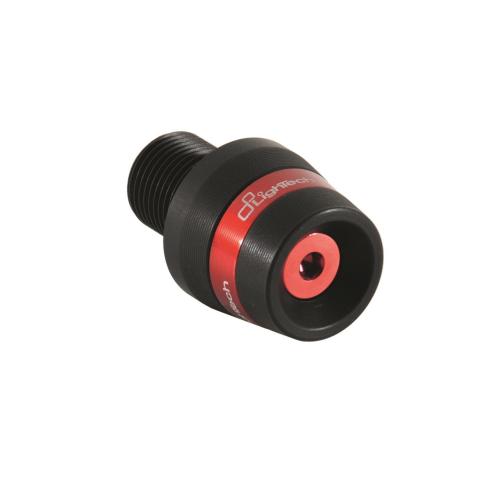 Embouts de guidon LighTech bicolores Noir et Rouge (KTM305ROS)