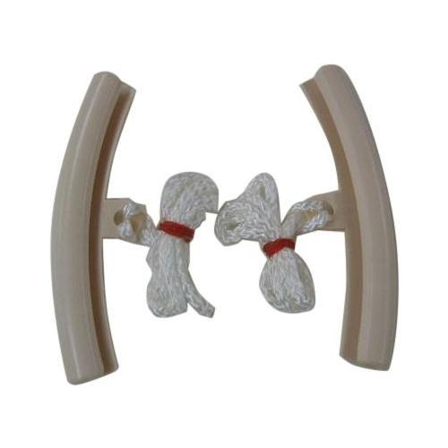Jeu de 2 protections de jante en nylon