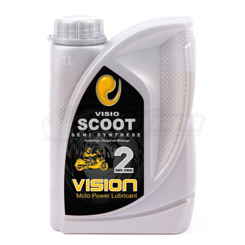 Huile moteur scooter 2 temps semi-synthèse 1 Litre