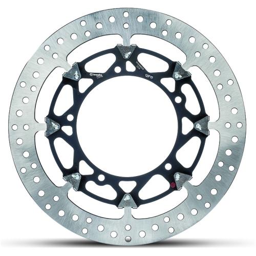 2 disques de frein BREMBO UPGRADE T-Drive rond flottant - ref 208A98510