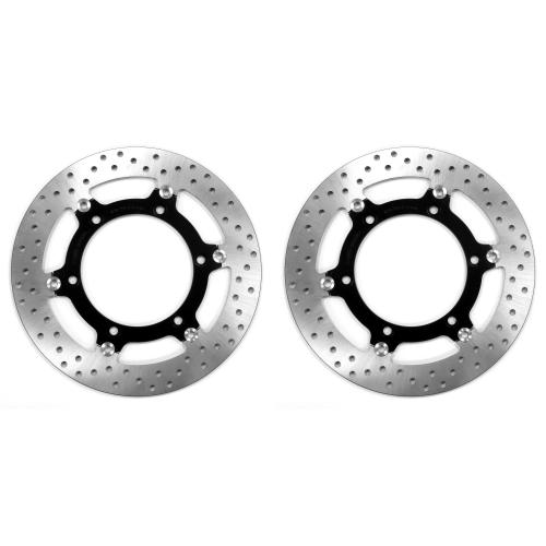 2 Disques de frein avant rond Sifam - Honda VT 1100 C2 Shadow 1995-2001