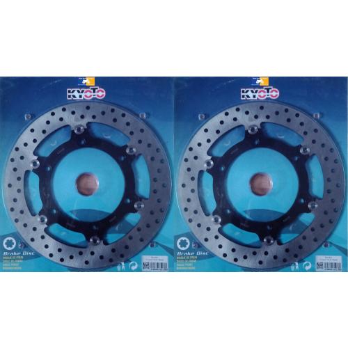 2 Disques de frein avant rond Sifam - Honda VT 1100 C2 Shadow 1995-2001