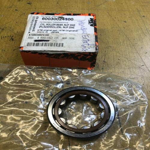 60030024100 roulement A ROULEAUX CYL NUP 204E sans  entretoise centrale KTM 990