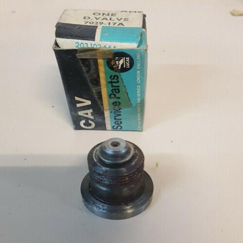 BOUCHON VALVE CLAPET DE POMPE CAV ROTO Ø 17.5 mm