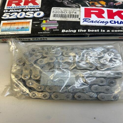 Chaine rk 520so 74 maillons attache a riveter 74 links 520 so renforcée