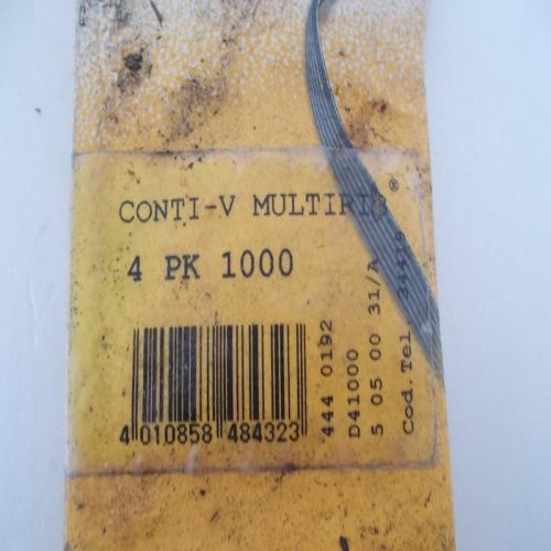 courroie accessoire 4pk1000 mitsubishi pajero madza 823