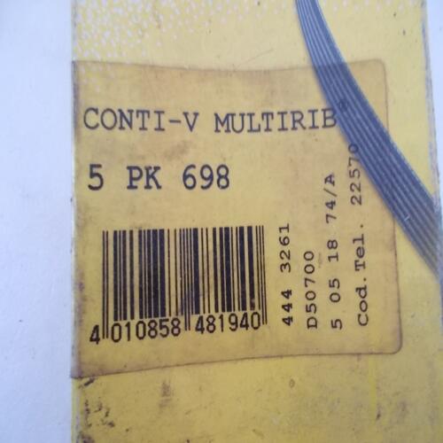 courroie accessoire 5pk698 106 406 605 ford fiesta escort