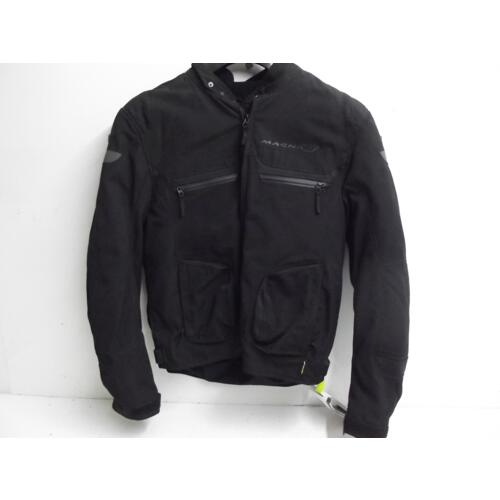 blouson moto textile homme neuf de marque MACNA COMMAND PLUS black taille L