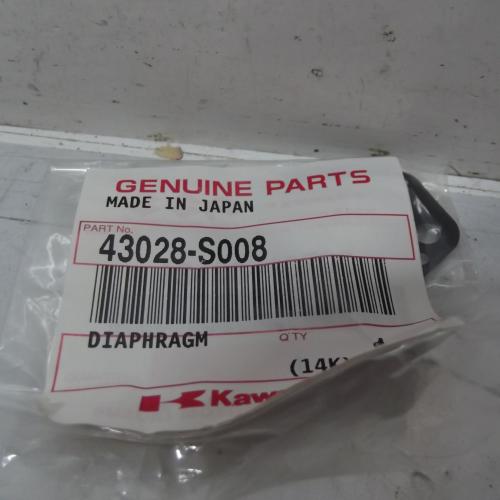 Membrane de carburateur  QUAD KLX 125 400 KAWASAKI  2004-2006 ... Ref 43028-S008