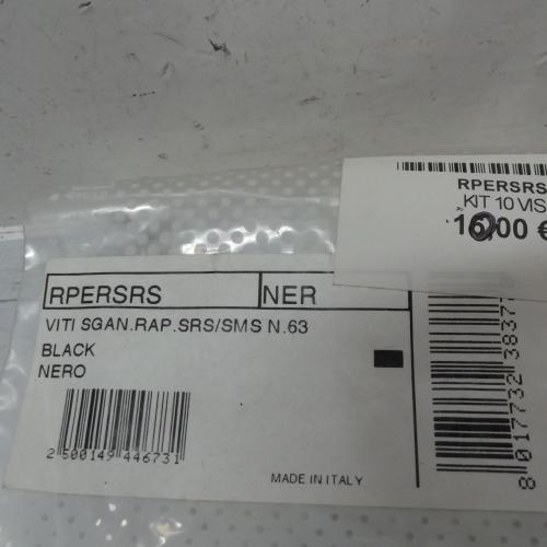 Kit de 10 vis de fixation de semelle de botte cross SIDI SRS/SMS N.63 neuves