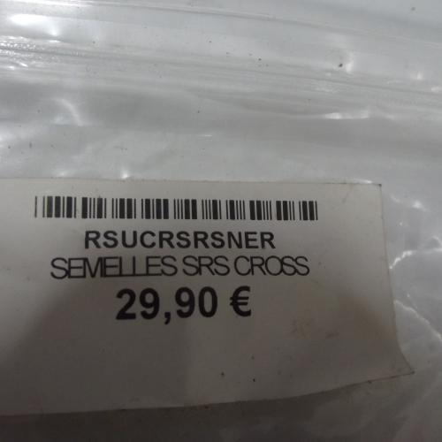 Semelles cross bottes SIDI SRS NR.19 P 43/44 neuves