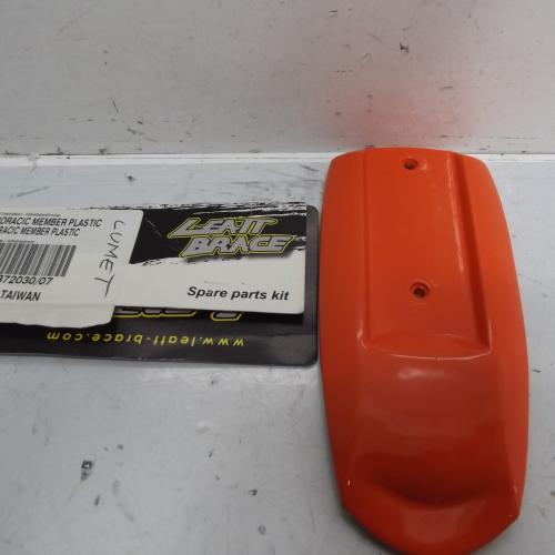 Plastique thoracique LEATT BRACE orange 3B72030 neuf