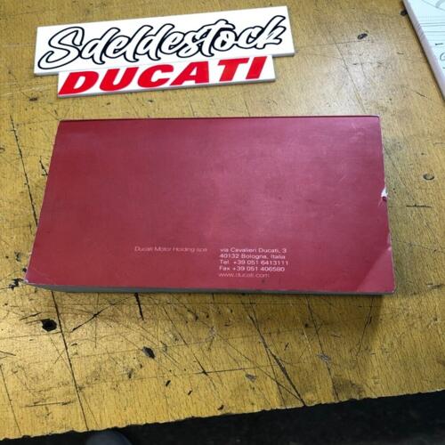 Ducati Owner's Manual Europe Service Assistance Guide 91710481L card assistance