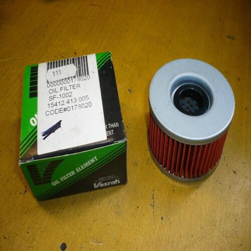 filtre huile vesrah hf111 15412-413-005 honda cb 250 400 cx 500 c d t 650 e