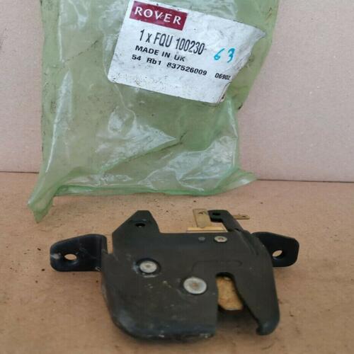 GACHE SERRURE DE COFFRE HAYON ARRIERE MG Rover MGF MGTF F TF fqu100230