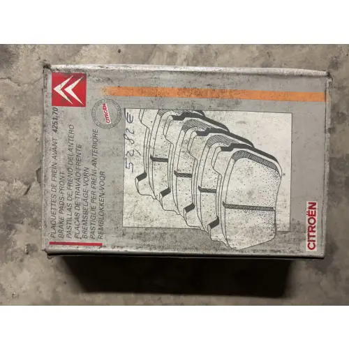 Plaquettes de Frein CITROEN ORIGINE - CITROEN PEUGEOT - 4251.70