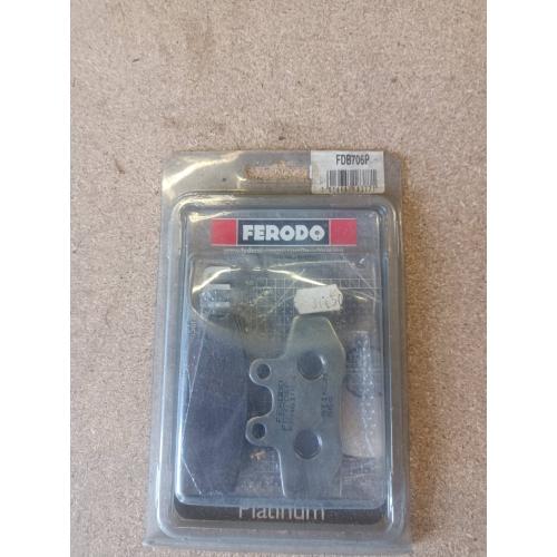 plaquettes frein ferodo fdb706p