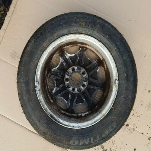 Jante aluminium alu MERCEDES W140 7,5x16 ET51 5X112 REF 1404000902 a repeindre 9