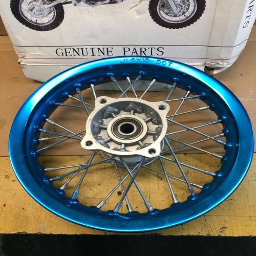jante avant anodisé bleu fym 1,6x10 pouces dirt 44650-fye2-1bl 