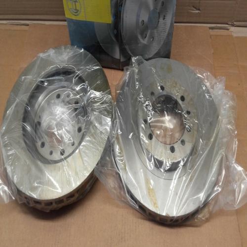 Jeu de 2 disques de frein avant Mitsubishi L200 Pajero Ø 276 MM