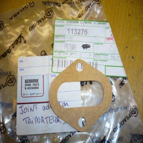 Joint echappement piaggio ape mp tm p 703 fl2 220 cc 113276