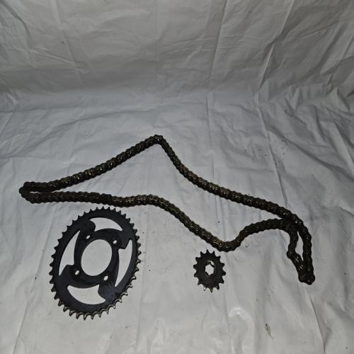 KIT CHAINE OCCASION SUZUKI GN 125 GN125 1997 NF41A