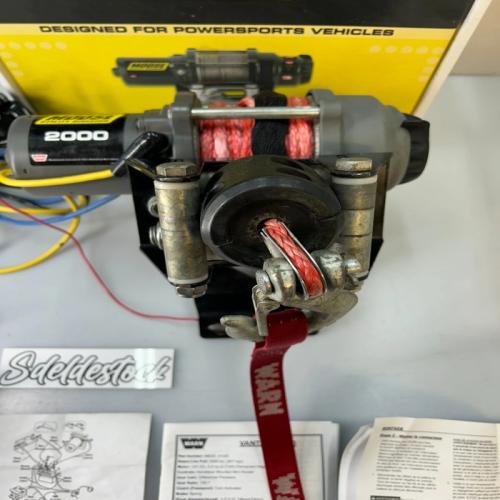 kit support TREUIL WARN BY MOOSE 2000 câble synthétique yamaha yfm 700 r raptor