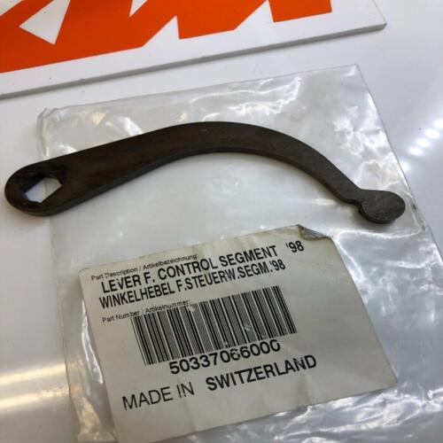 levier commande avant valve échappement ktm 50337066000 125 exc sx sxs 200 150