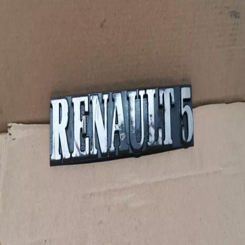 LOGO INSIGNE RENAULT 5