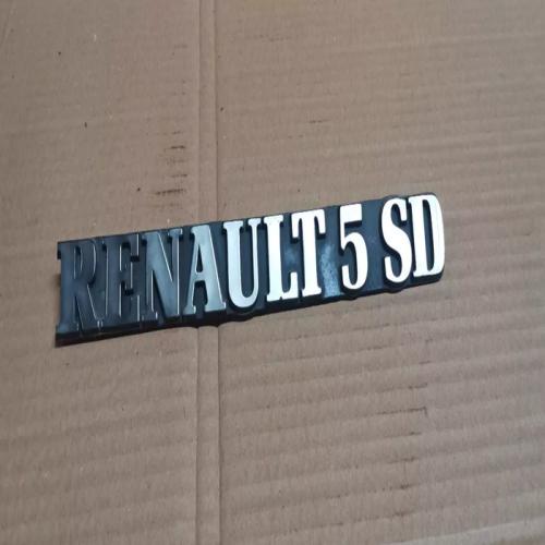 LOGO MONOGRAME RENAULT 5 SD REF 7700783698