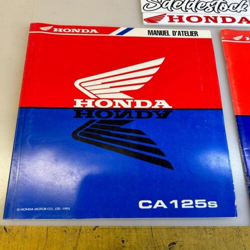 manuel atelier Français honda 63keb00 67kebf1mh ca 125 s x rebel