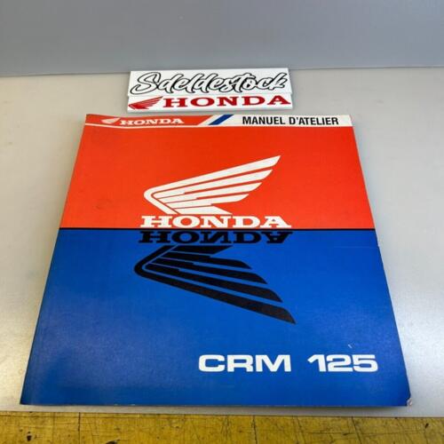 manuel atelier Français honda 69kak00f crm 125