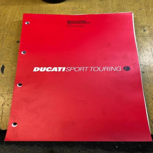 manuel d atelier Français / allemand werkstatthandbuch ducati st2 2003