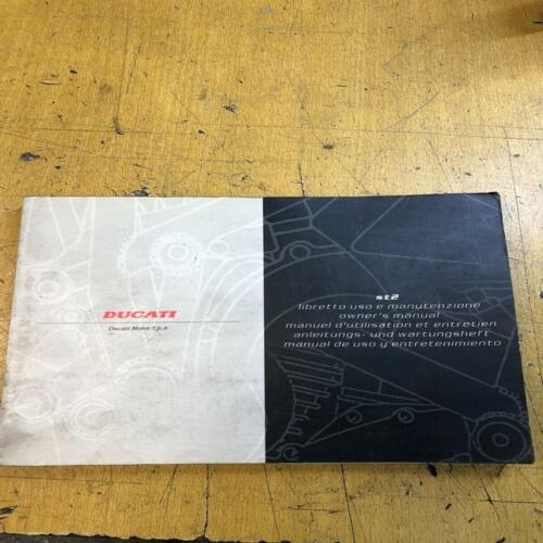 manuel utilisation owner s manual ducati sport-touring st2 1997 91370391A